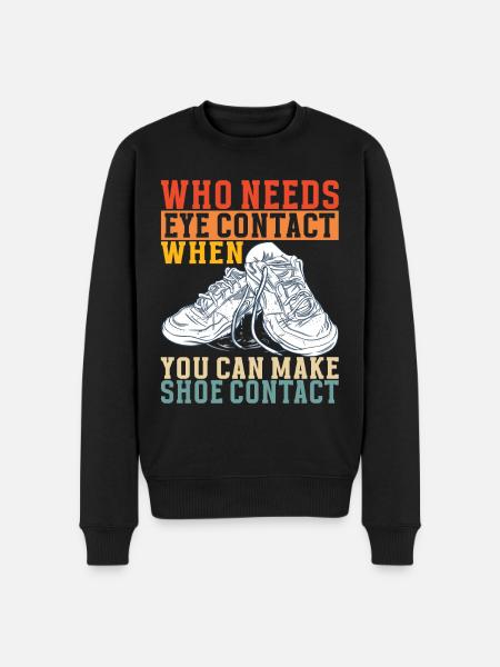 Sneakerhead Collectionneur de baskets - Pull Premium bio Homme - noir
