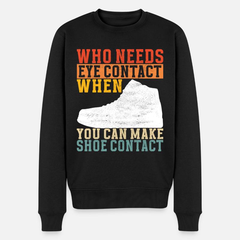 Sneakerhead Sneaker Collector - Männer Premium Bio Pullover - Schwarz