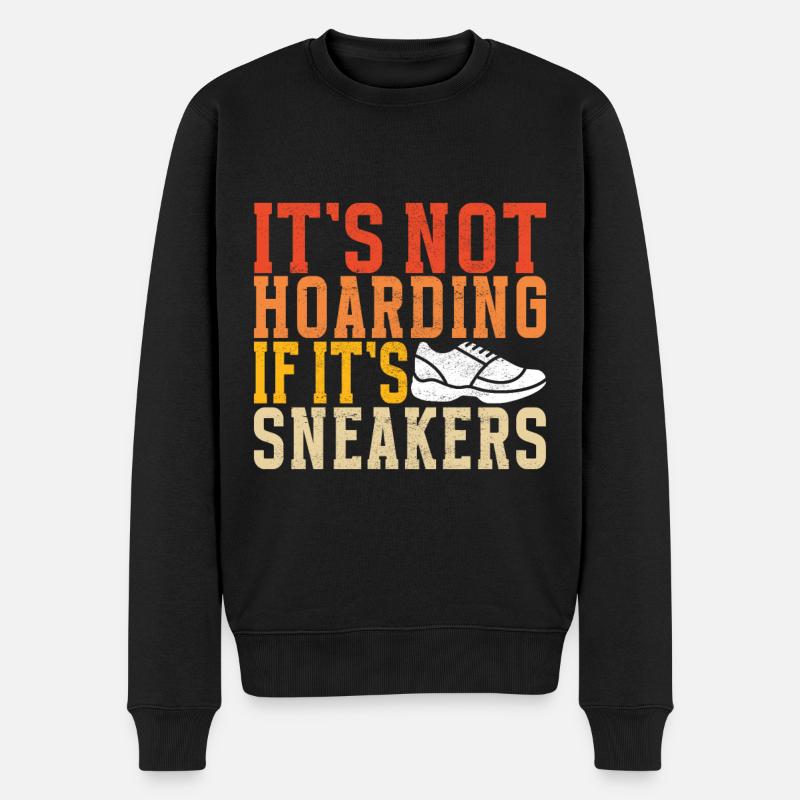 Sneakerhead Sneaker Collector - Pull Premium bio Homme - noir