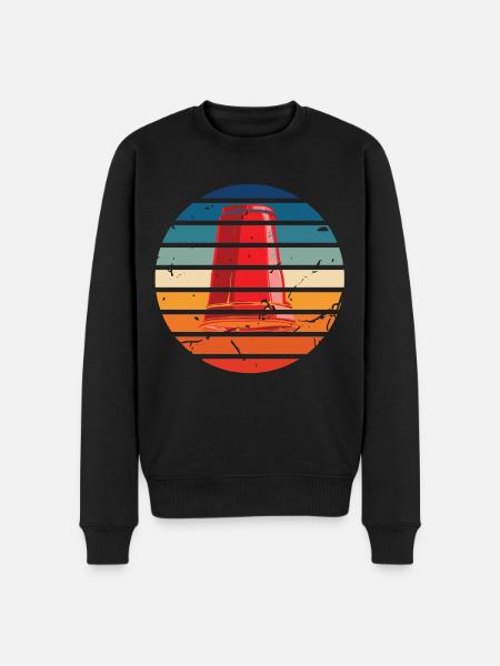 Stacking Cups Speed Stacker - Men's Premium Organic Jumper - black