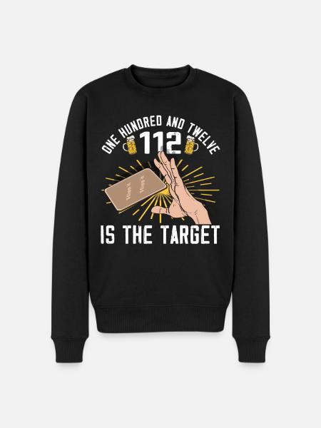 Coasters Flip Over Game - Men's Premium Organic Jumper - black