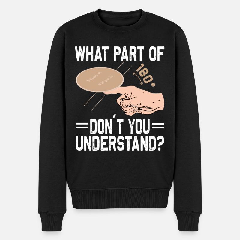 Coasters Flip Game Beer - Men's Premium Organic Jumper - black