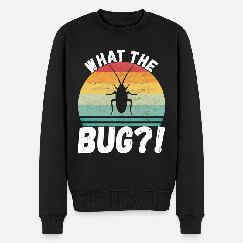 Pest Control Exterminator - Men's Premium Organic Jumper - black