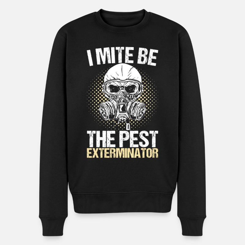 Schädlingsbekämpfung Kammerjäger - Männer Premium Bio Pullover - Schwarz