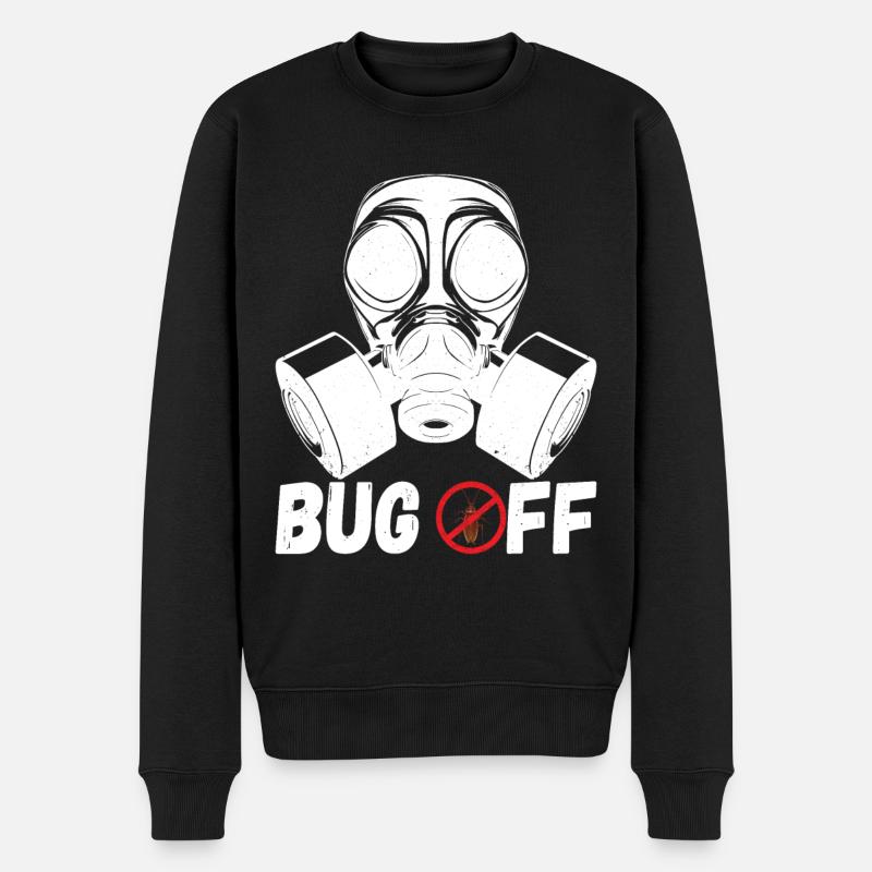 Schädlingsbekämpfung Kammerjäger - Männer Premium Bio Pullover - Schwarz