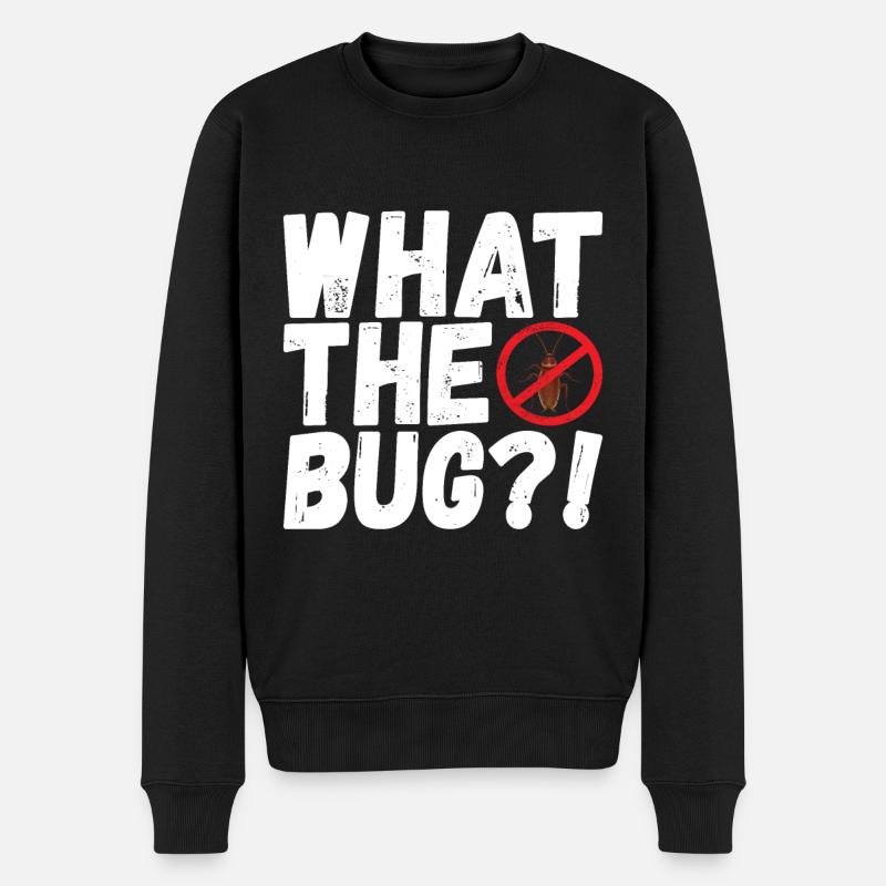 Pest Control Exterminator - Men's Premium Organic Jumper - black