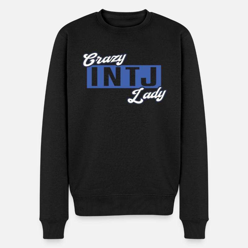 Personnalité Intj : Introvertis - Pull Premium bio Homme - noir