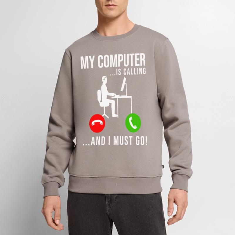 Programmierer Entwickler Programmierer Programmieren IT Computer Männer Premium Bio Pullover