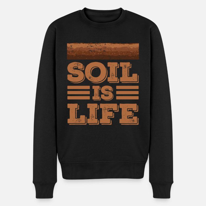 Dear Soil Science Agricultural Scientist - Men's Premium Organic Jumper - black