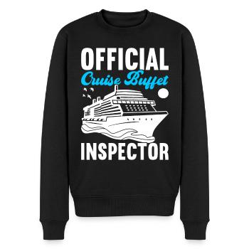 Kreuzfahrt Urlaub Kreuzfahrtschiff - Männer Premium Bio Pullover - Schwarz - Vorne - Nico (187cm)