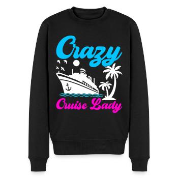Kreuzfahrt Urlaub Kreuzfahrtschiff - Männer Premium Bio Pullover - Schwarz - Vorne - Nico (187cm)