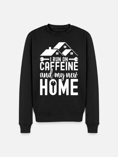 Homeowners Housewarming Party - Men's Premium Organic Jumper - black