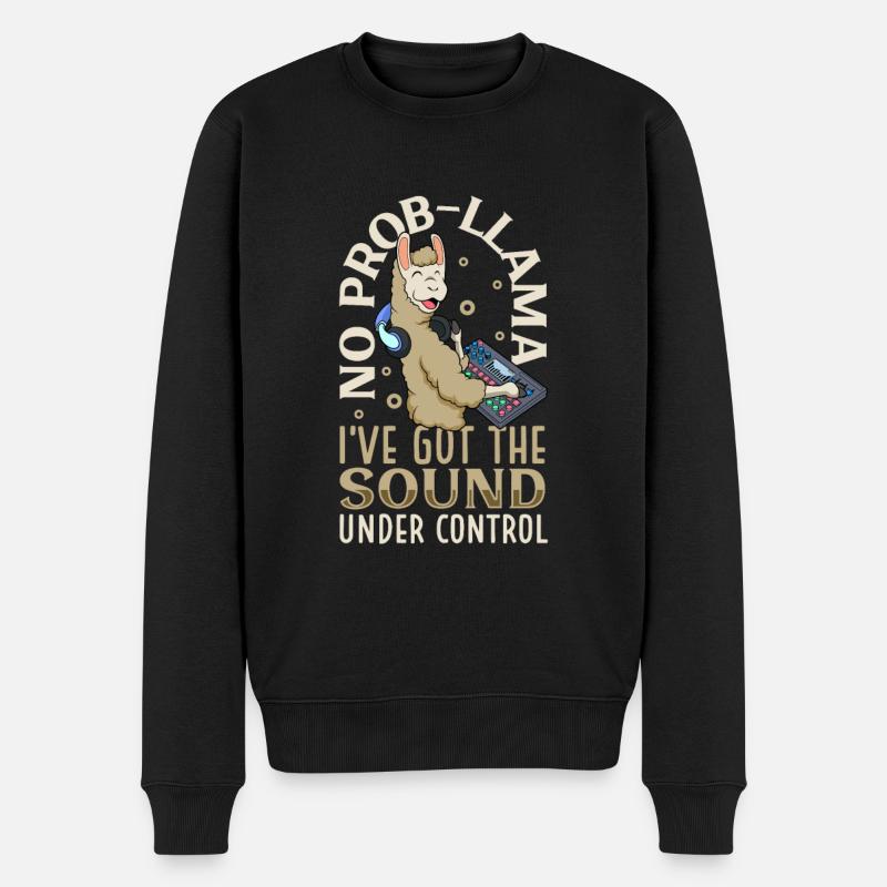 No Problem - Sound Engineer - Men's Premium Organic Jumper - black