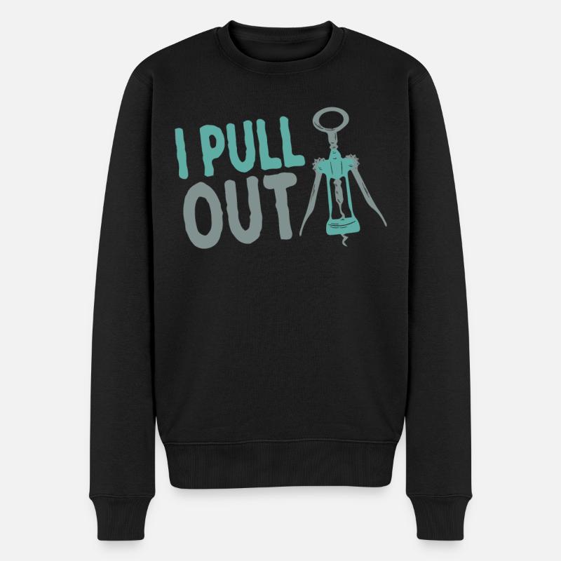 Barman Mixologue Décapsuleur - Pull Premium bio Homme - noir