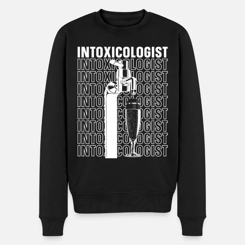 Barman Mixologue - Pull Premium bio Homme - noir
