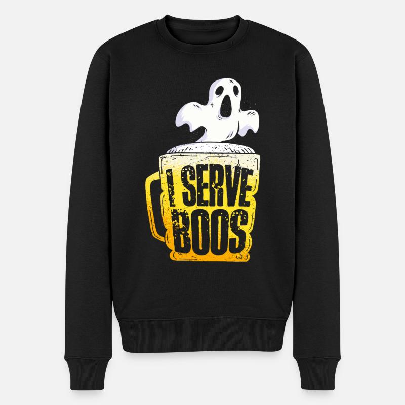 Barman Mixologue Halloween Pun - Pull Premium bio Homme - noir