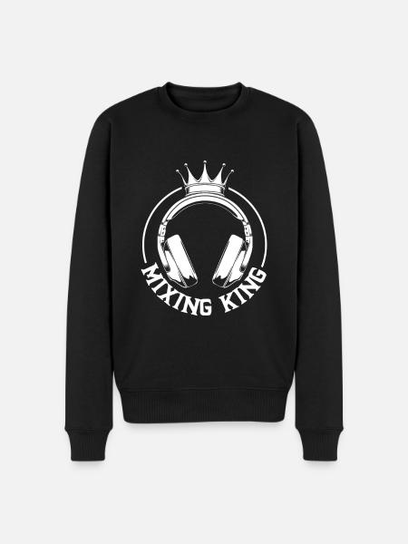 Mixing King - Sound Engineer - Men's Premium Organic Jumper - black