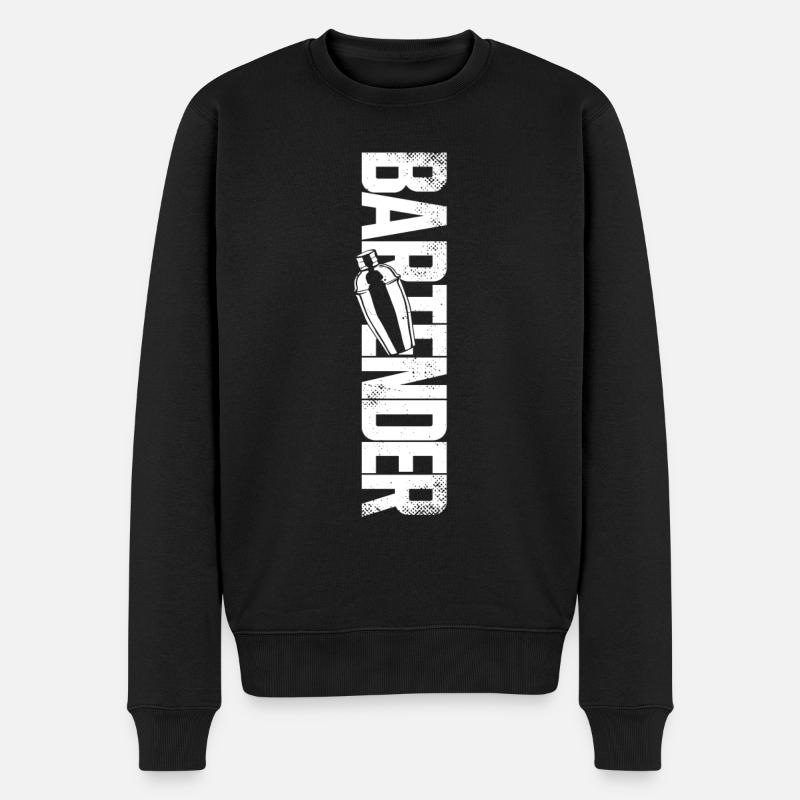 Barman Mixologue Barman - Pull Premium bio Homme - noir