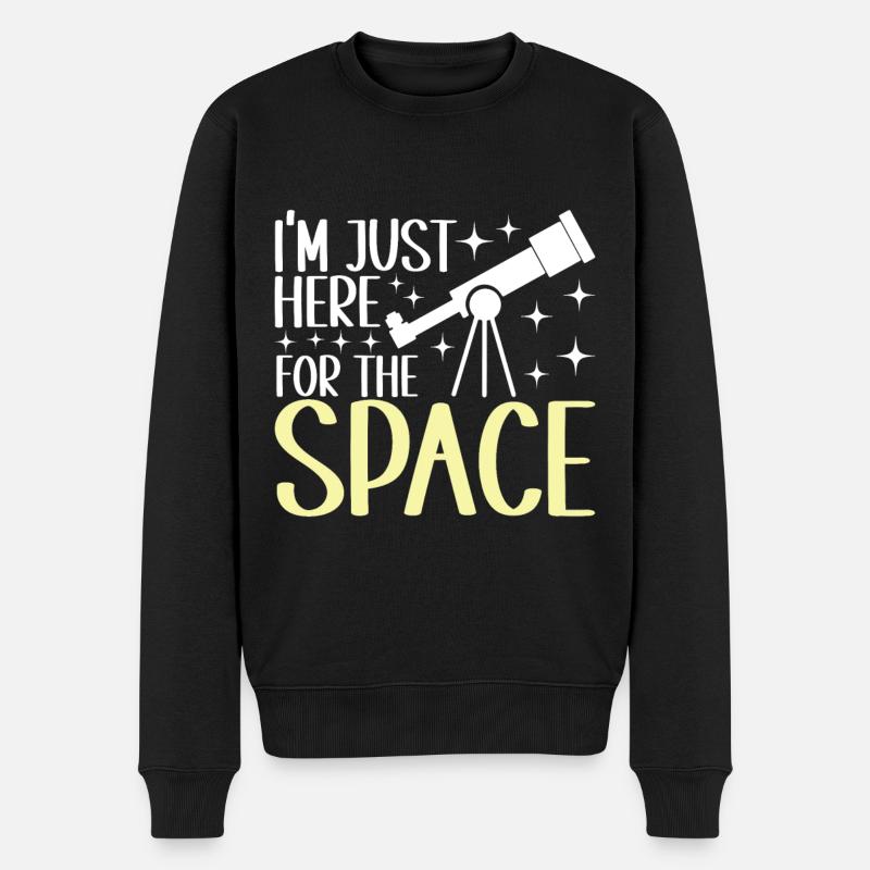 Astronomie astronome - Pull Premium bio Homme - noir