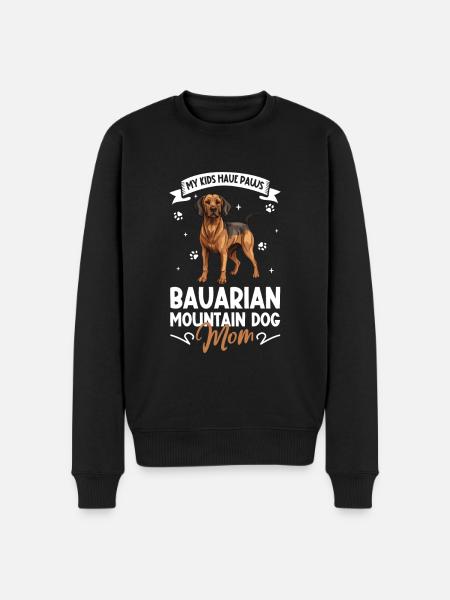 Bavarian Mountain Scent Hound Mama - Men's Premium Organic Jumper - black