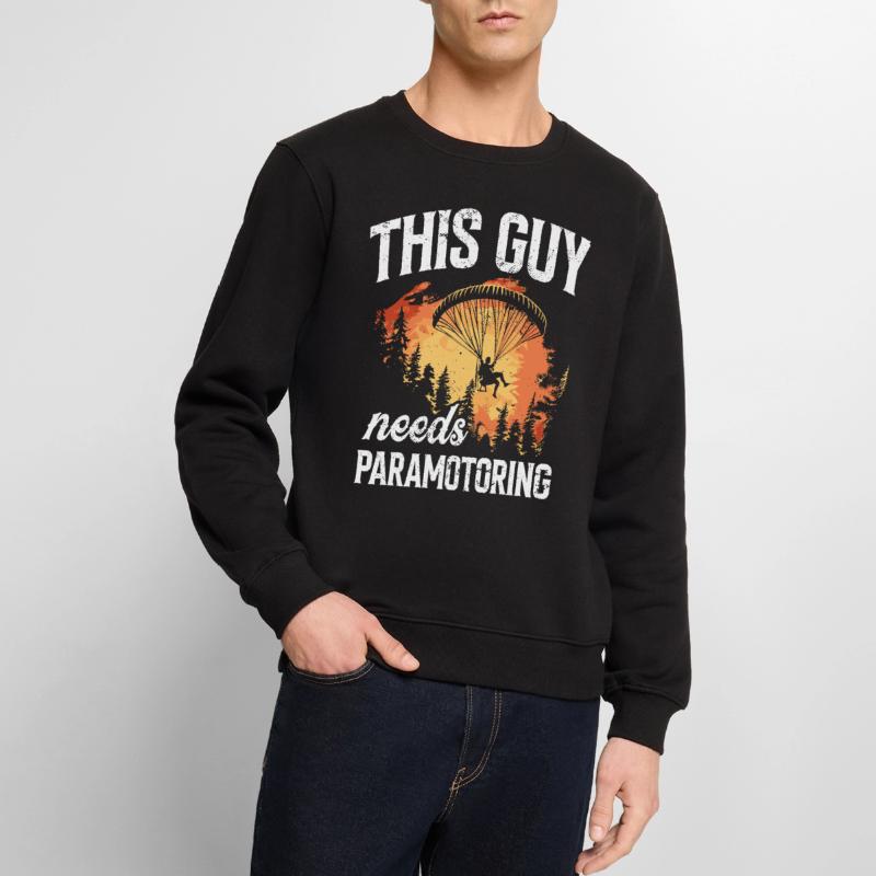 Paramoteur paramoteur Pull Premium bio Homme