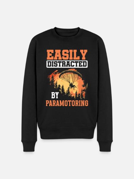 Paramotoring paramotoring - Men's Premium Organic Jumper - black