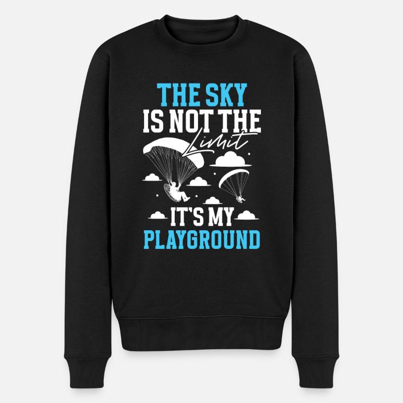 Paramotoring paramotoring - Men's Premium Organic Jumper - black