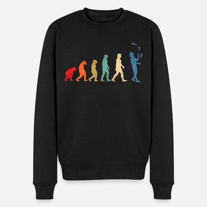 Barman Mixologue Evolution - Pull Premium bio Homme - noir