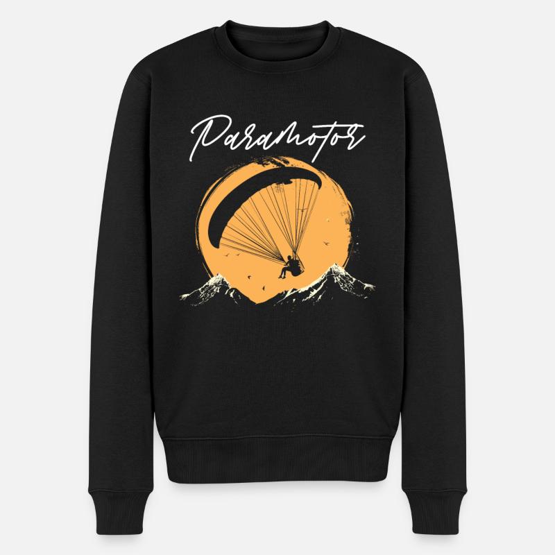 Paramotoring paramotoring - Men's Premium Organic Jumper - black
