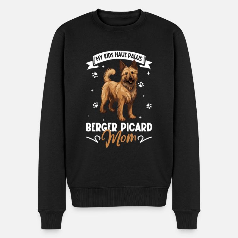 Berger Picar Mama - Pull Premium bio Homme - noir