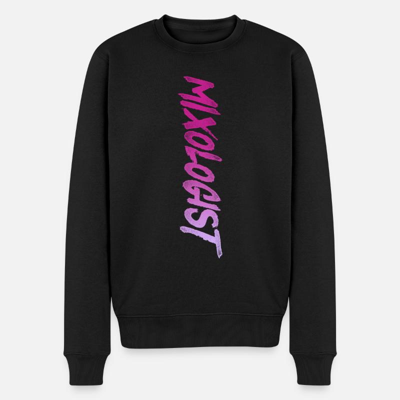 Bartender Mixologist Mixologist - Männer Premium Bio Pullover - Schwarz