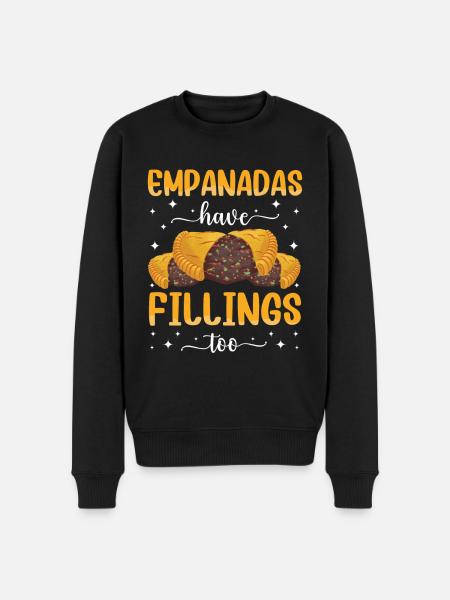 Mexican Venezuelan Empanada - Men's Premium Organic Jumper - black