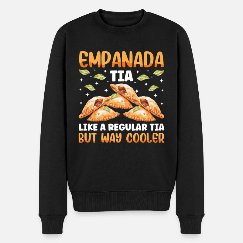 Empanada mexicaine vénézuélienne - Pull Premium bio Homme - noir