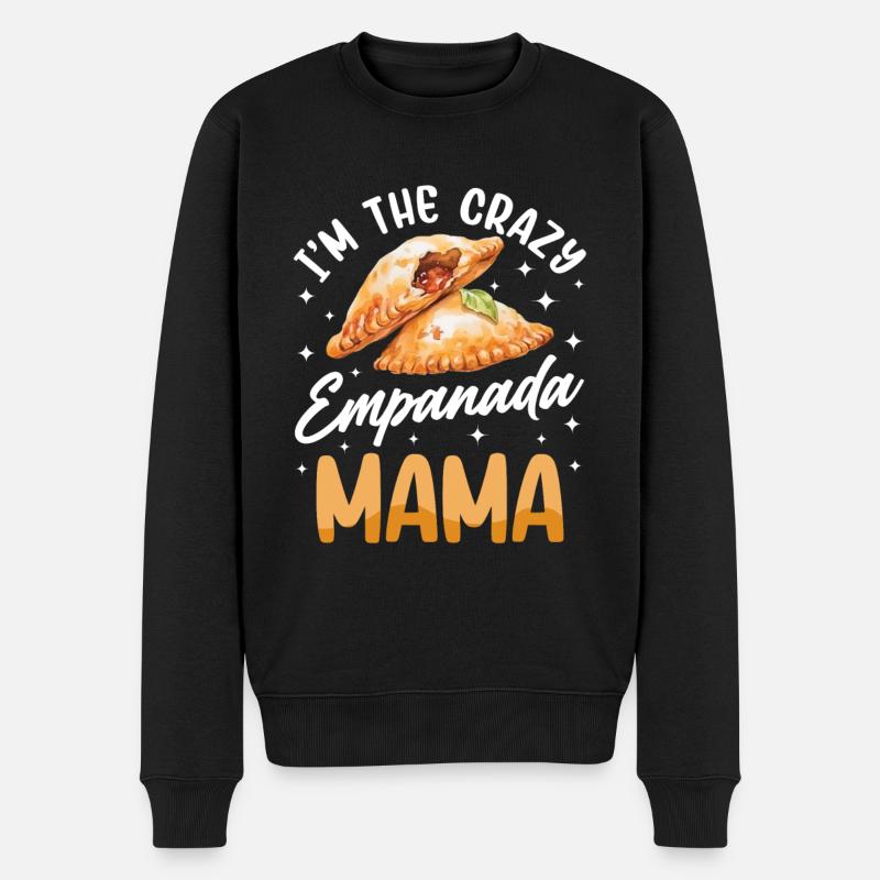 Empanada mexicaine vénézuélienne - Pull Premium bio Homme - noir