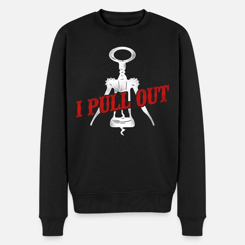 Barman Mixologue Décapsuleur - Pull Premium bio Homme - noir