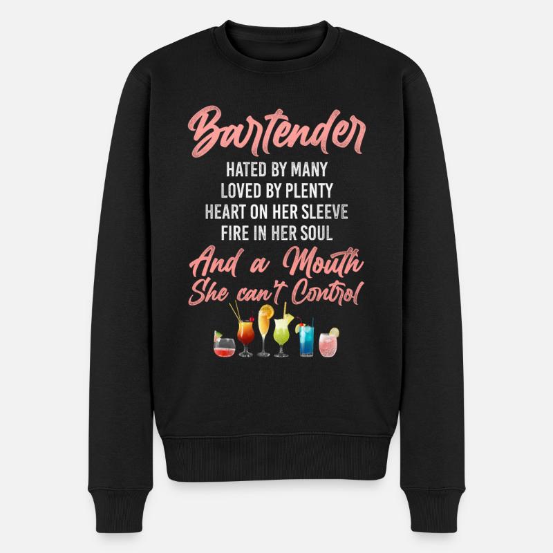 Barman Mixologue Barman - Pull Premium bio Homme - noir