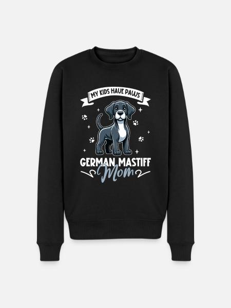 Great Dane Mom - Men's Premium Organic Jumper - black