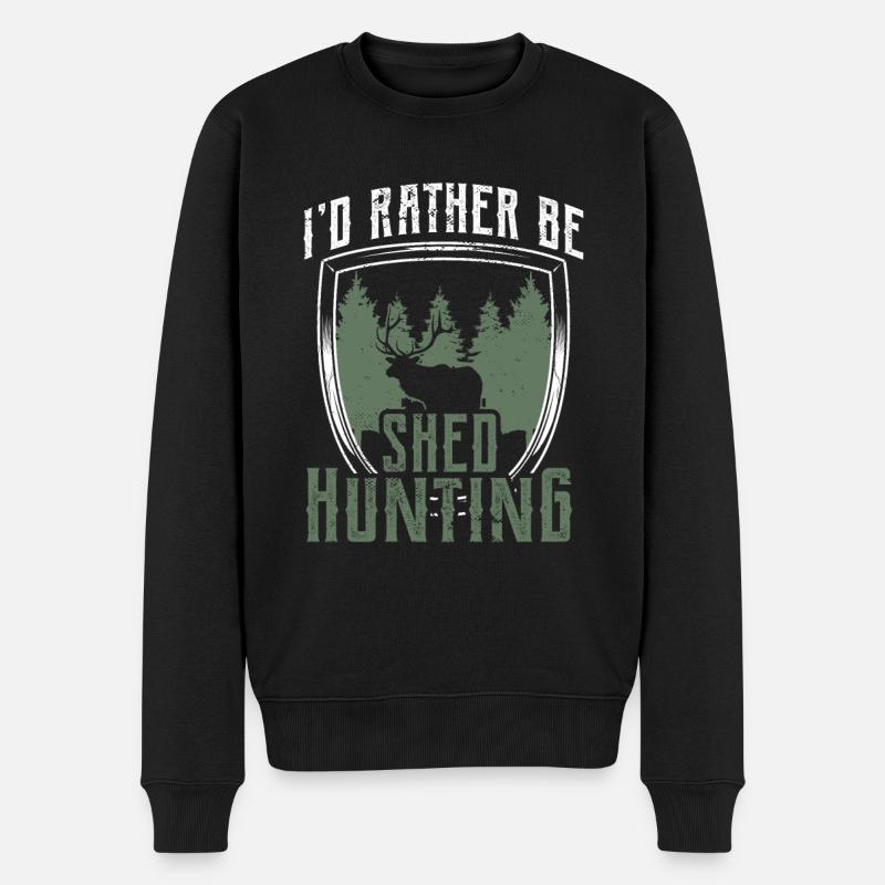 Scale Hunting Scale Hunter Hunting - Men's Premium Organic Jumper - black