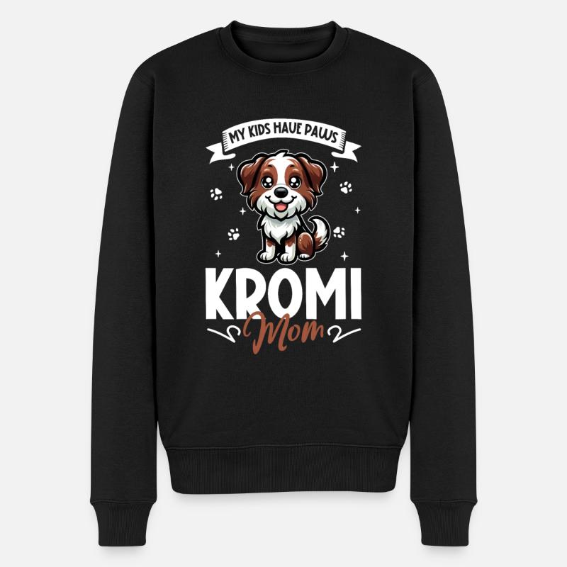 Maman Kromfohrland - Pull Premium bio Homme - noir