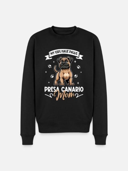 Dogue Canario Maman - Pull Premium bio Homme - noir