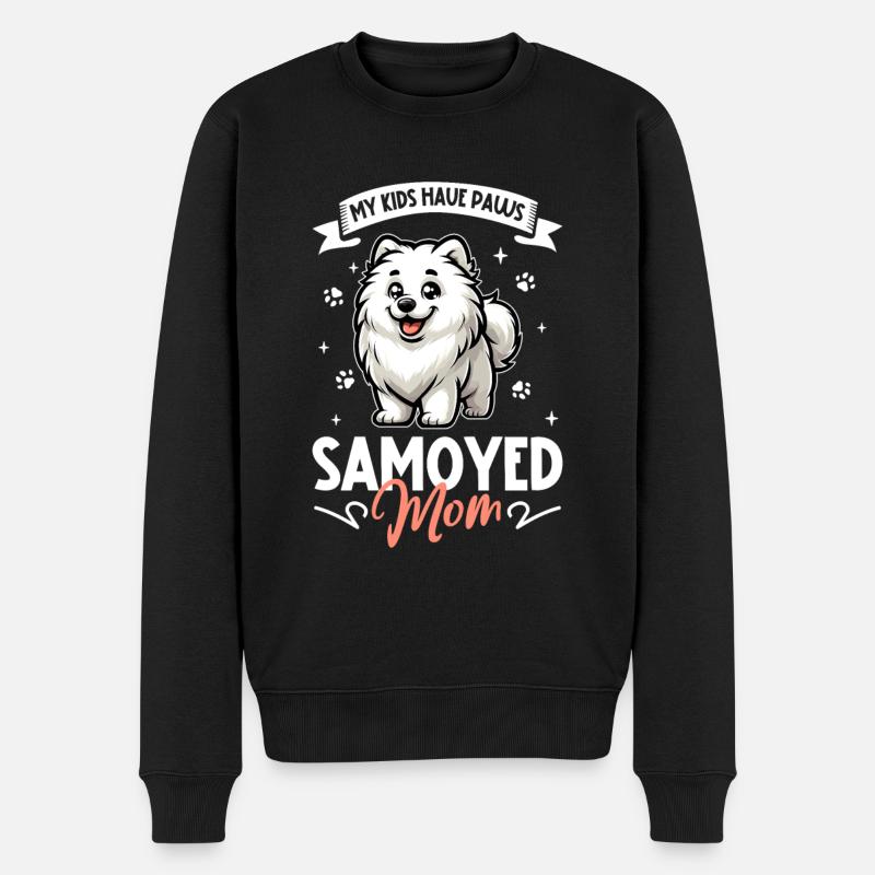 Maman Samoyède - Pull Premium bio Homme - noir