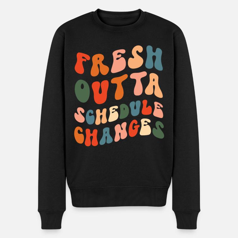 Conseillère scolaire Fresh Outta - Pull Premium bio Homme - noir