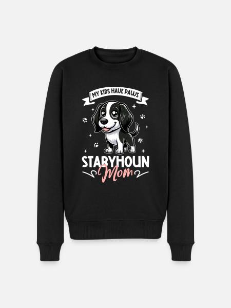 Maman Stabyhoun - Pull Premium bio Homme - noir