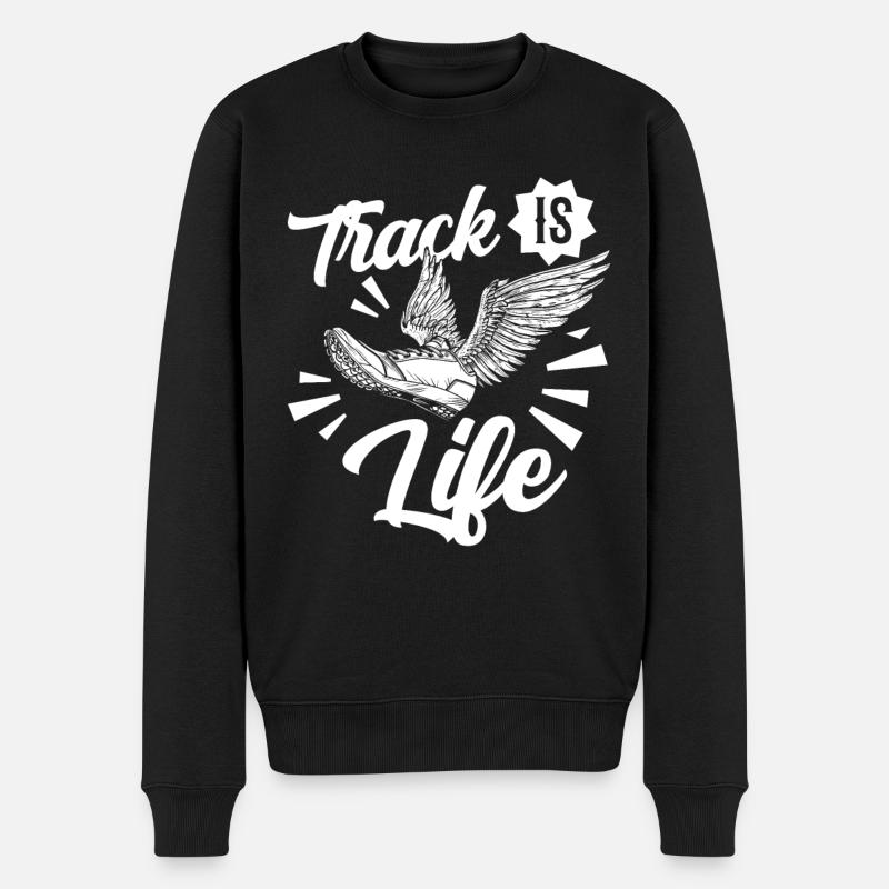 Athletics Athletics Games - Men's Premium Organic Jumper - black