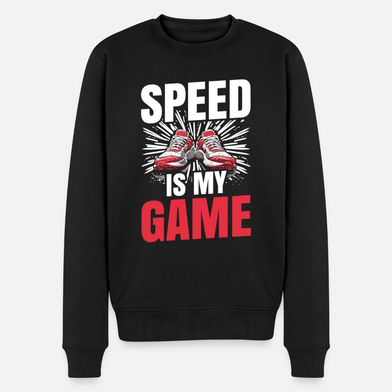 Athletics Athletics Games - Men's Premium Organic Jumper - black