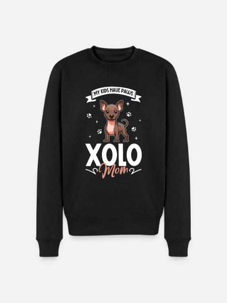 Xoloitzcuintle Mom - Men's Premium Organic Jumper - black