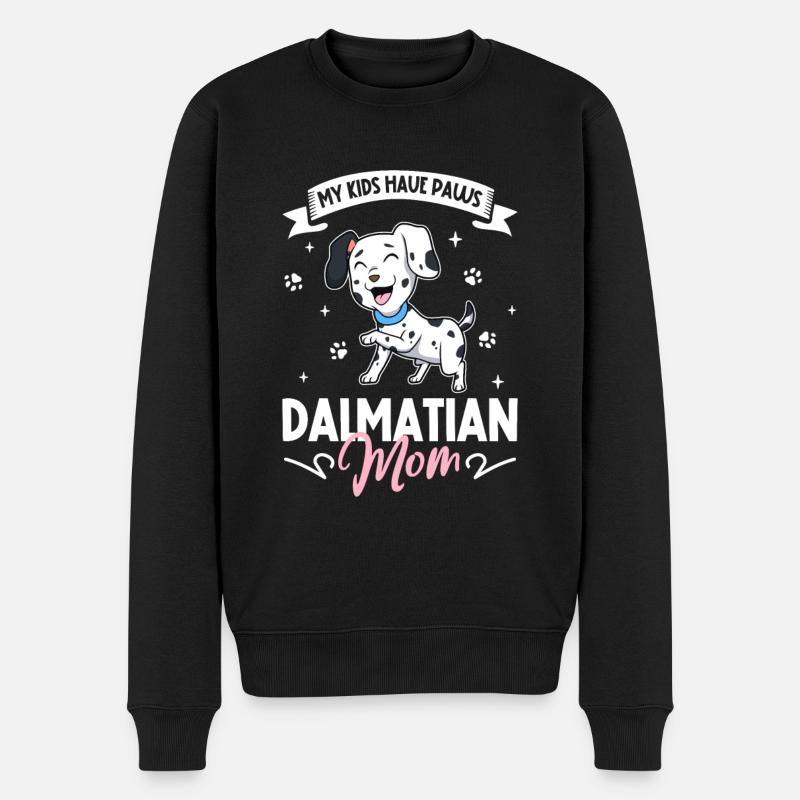 Maman dalmate - Pull Premium bio Homme - noir