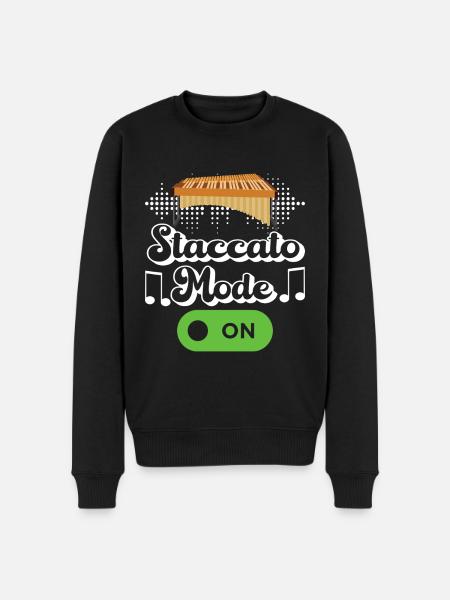 Vibraphon, vibraphonist - Men's Premium Organic Jumper - black