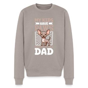 Argentine Pila Papa - Pull Premium bio Homme - taupe - Devant - Nico (187cm)