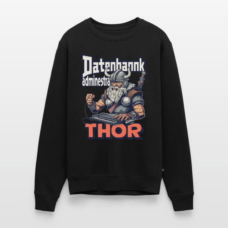 Datenbankadministrathor Codierung Datenanalyst Männer Premium Bio Pullover